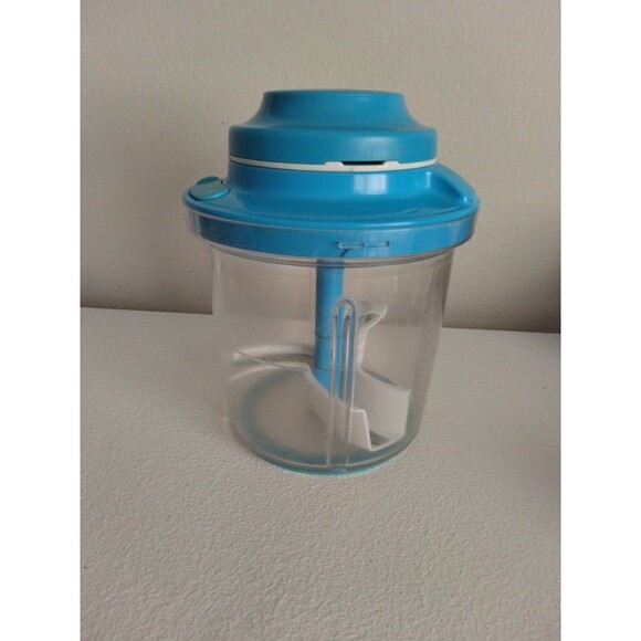 Tupperware POWER CHEF SYSTEM Blue aka: Supersonic Extra - Food Processor SET - Picture 1 of 6